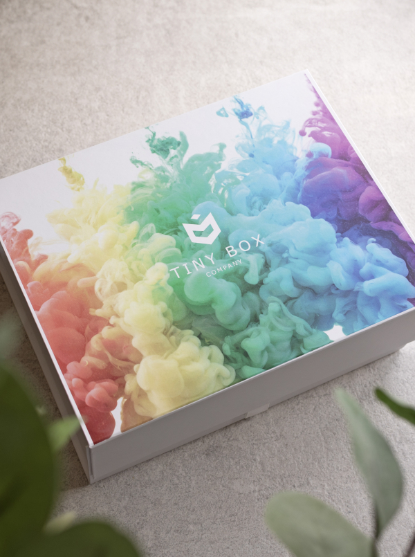 Make it personal with printed magnetic gift boxes